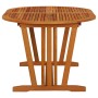 Mesa de jardín madera maciza de eucalipto 200x100x75 cm en Mesas de jardín | Comprar online en Foru.es