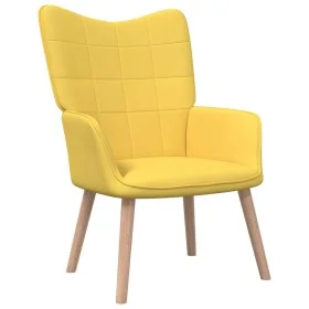 Senfgelber Entspannungssessel aus Stoff von vidaXL, Sessel - Ref: Foro24-327926, Preis: 112,26 €, Rabatt: %