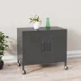 Armario de almacenamiento acero gris antracita 60x35x56 cm de vidaXL, Taquillas y armarios de almacenamiento - Ref: Foro24-33...