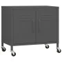 Armario de almacenamiento acero gris antracita 60x35x56 cm de vidaXL, Taquillas y armarios de almacenamiento - Ref: Foro24-33...