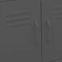 Armario de almacenamiento acero gris antracita 60x35x56 cm de vidaXL, Taquillas y armarios de almacenamiento - Ref: Foro24-33...