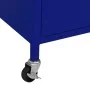 Armario de almacenamiento acero azul marino 60x35x56 cm de vidaXL, Taquillas y armarios de almacenamiento - Ref: Foro24-33626...