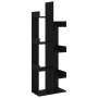 Armario de libros madera contrachapada negro 48x25,5x140 cm de vidaXL, Librerías y estanterías - Ref: Foro24-808910, Precio: ...