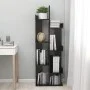 Armario de libros madera contrachapada negro 48x25,5x140 cm de vidaXL, Librerías y estanterías - Ref: Foro24-808910, Precio: ...