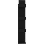 Armario de libros madera contrachapada negro 48x25,5x140 cm de vidaXL, Librerías y estanterías - Ref: Foro24-808910, Precio: ...