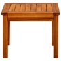 Mesa de centro de jardín madera maciza de acacia 45x45x36 cm en Mesas de jardín | Comprar online en Foru.es