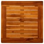Mesa de centro de jardín madera maciza de acacia 45x45x36 cm en Mesas de jardín | Comprar online en Foru.es