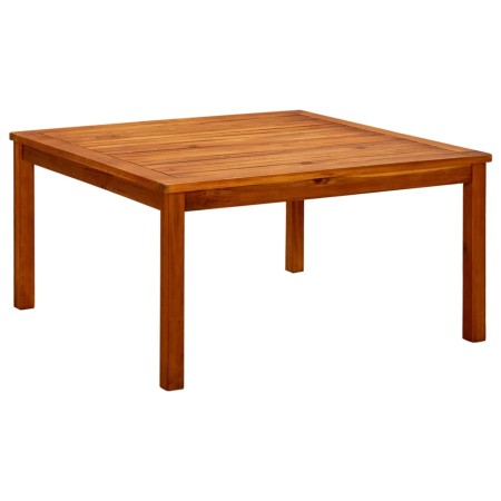 Mesa de centro de jardín madera maciza de acacia 85x85x45 cm en Mesas de jardín | Comprar online en Foru.es