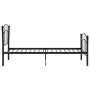 Estructura de cama con diseño de fútbol metal negro 90x200 cm de vidaXL, Camas y somieres - Ref: Foro24-324744, Precio: 102,9...