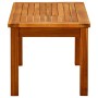 Mesa de centro de jardín madera maciza de acacia 70x40x36 cm en Mesas de jardín | Comprar online en Foru.es