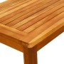 Mesa de centro de jardín madera maciza de acacia 70x40x36 cm en Mesas de jardín | Comprar online en Foru.es