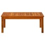 Mesa de centro de jardín madera maciza de acacia 90x50x36 cm en Mesas de jardín | Comprar online en Foru.es