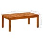 Mesa de centro de jardín madera maciza de acacia 90x50x36 cm en Mesas de jardín | Comprar online en Foru.es