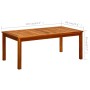 Mesa de centro de jardín madera maciza de acacia 110x60x45 cm en Mesas de jardín | Comprar online en Foru.es