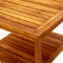 Mesa de centro de madera maciza de acacia 60x60x45 cm en Mesas de centro | Comprar online en Foru.es