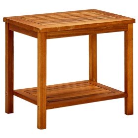 Mesa de centro de madera maciza de acacia 50x35x45 cm en Mesas de centro | Comprar online en Foru.es
