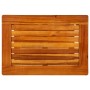 Mesa de centro de madera maciza de acacia 50x35x45 cm en Mesas de centro | Comprar online en Foru.es
