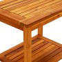 Mesa de centro de madera maciza de acacia 50x35x45 cm en Mesas de centro | Comprar online en Foru.es