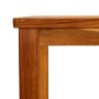 Mesa consola de jardín madera maciza de acacia 80x35x75 cm en Mesas de jardín | Comprar online en Foru.es