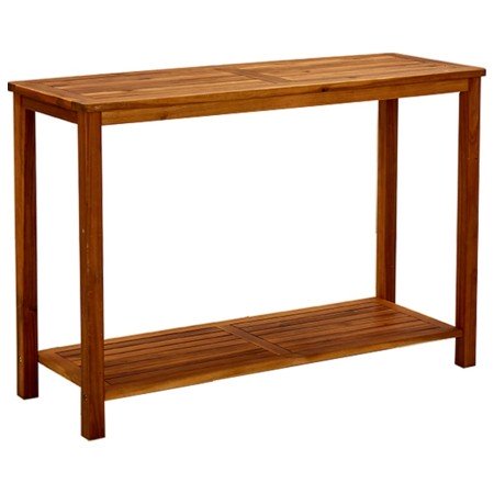 Mesa consola de jardín madera maciza de acacia 110x40x75 cm en Mesas de jardín | Comprar online en Foru.es