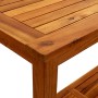 Mesa consola de jardín madera maciza de acacia 110x40x75 cm en Mesas de jardín | Comprar online en Foru.es