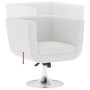 Taburetes de cocina 2 unidades cuero artificial blanco en Sillones | Comprar online en Foru.es