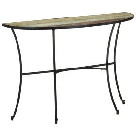 Mesa auxiliar de madera maciza reciclada 110x40x77 cm de vidaXL, Mesas auxiliares - Ref: Foro24-321949, Precio: 78,19 €, Desc...