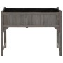 Jardinera elevada con invernadero 110x54x120 cm abeto en Macetas y jardineras | Comprar online en Foru.es