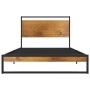 Estructura de cama de metal 100x200 cm de vidaXL, Camas y somieres - Ref: Foro24-324863, Precio: 104,45 €, Descuento: %