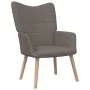 Relaxsessel mit Fußstütze aus taupegrauem Stoff von vidaXL, Sessel - Ref: Foro24-327939, Preis: 143,54 €, Rabatt: %
