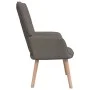 Relax armchair with taupe gray fabric footrest by vidaXL, Armchairs - Ref: Foro24-327939, Price: 143,54 €, Discount: %
