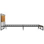 Estructura de cama de metal 120x200 cm de vidaXL, Camas y somieres - Ref: Foro24-324864, Precio: 132,06 €, Descuento: %