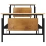 Metal bed frame 90x200 cm by vidaXL, Beds and slatted bases - Ref: Foro24-324869, Price: 89,10 €, Discount: %