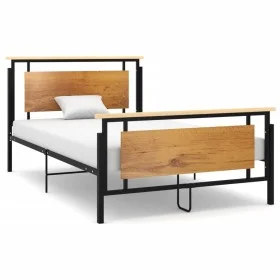 Estructura de cama de metal 120x200 cm de vidaXL, Camas y somieres - Ref: Foro24-324871, Precio: 125,50 €, Descuento: %