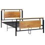 Estructura de cama de metal 120x200 cm de vidaXL, Camas y somieres - Ref: Foro24-324871, Precio: 163,04 €, Descuento: %