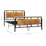 Estructura de cama de metal 140x200 cm de vidaXL, Camas y somieres - Ref: Foro24-324872, Precio: 136,45 €, Descuento: %