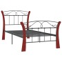 Estructura de cama de metal negra 90x200 cm de vidaXL, Camas y somieres - Ref: Foro24-324876, Precio: 85,52 €, Descuento: %
