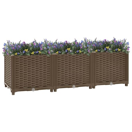 Jardinera elevada 120x40x38 cm Polipropileno en Macetas y jardineras | Comprar online en Foru.es