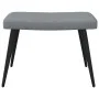Relaxation chair with footrest light gray fabric by vidaXL, Armchairs - Ref: Foro24-327952, Price: 118,08 €, Discount: %