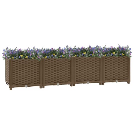 Jardinera elevada 160x40x38 cm Polipropileno en Macetas y jardineras | Comprar online en Foru.es