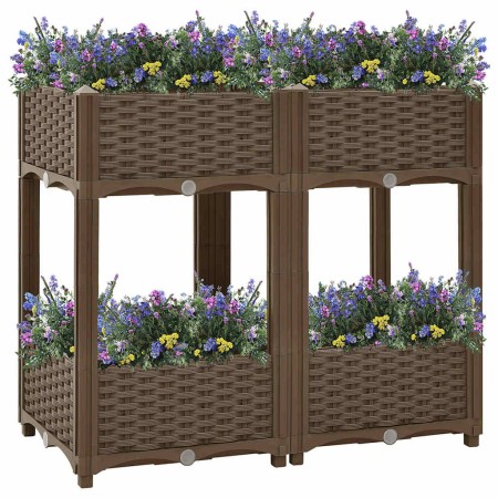 Arriate 80x40x71 cm polipropileno en Macetas y jardineras | Comprar online en Foru.es