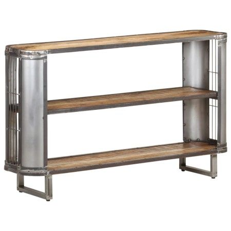 Aparador de madera maciza de mango 120x30x73 cm de vidaXL, Aparadores - Ref: Foro24-321951, Precio: 206,69 €, Descuento: %