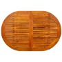 Mesa de comedor jardín madera maciza acacia (120-170)x80x75 cm en Mesas de jardín | Comprar online en Foru.es