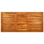 Mesa de comedor jardín madera maciza acacia (120-170)x80x75 cm en Mesas de jardín | Comprar online en Foru.es