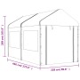 Cenador con techo polietileno blanco 4,46x2,28x2,69 m de vidaXL, Carpas y cenadores - Ref: Foro24-3155478, Precio: 224,46 €, ...