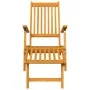 Sillas de jardín con reposapiés 2 uds madera maciza de acacia by vidaXL, Loungers - Ref: Foro24-3120438, Price: 225,14 €, Dis...