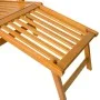 Sillas de jardín con reposapiés 2 uds madera maciza de acacia by vidaXL, Loungers - Ref: Foro24-3120438, Price: 225,14 €, Dis...