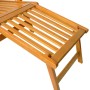 Sillas de jardín con reposapiés 2 uds madera maciza de acacia de vidaXL, Tumbonas - Ref: Foro24-3120438, Precio: 231,56 €, De...