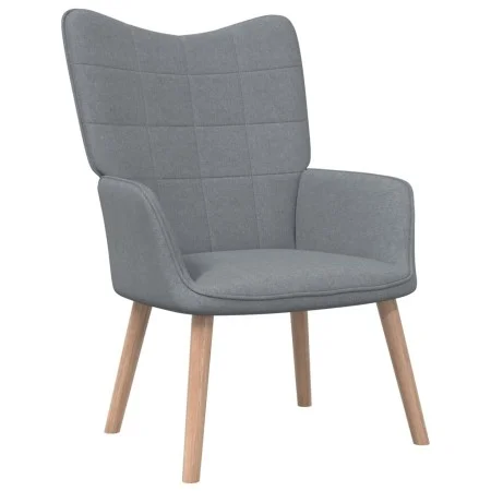 Sillón de relax de tela gris claro de vidaXL, Sillones - Ref: Foro24-327919, Precio: 116,81 €, Descuento: %