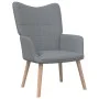 Sillón de relax de tela gris claro de vidaXL, Sillones - Ref: Foro24-327919, Precio: 116,81 €, Descuento: %